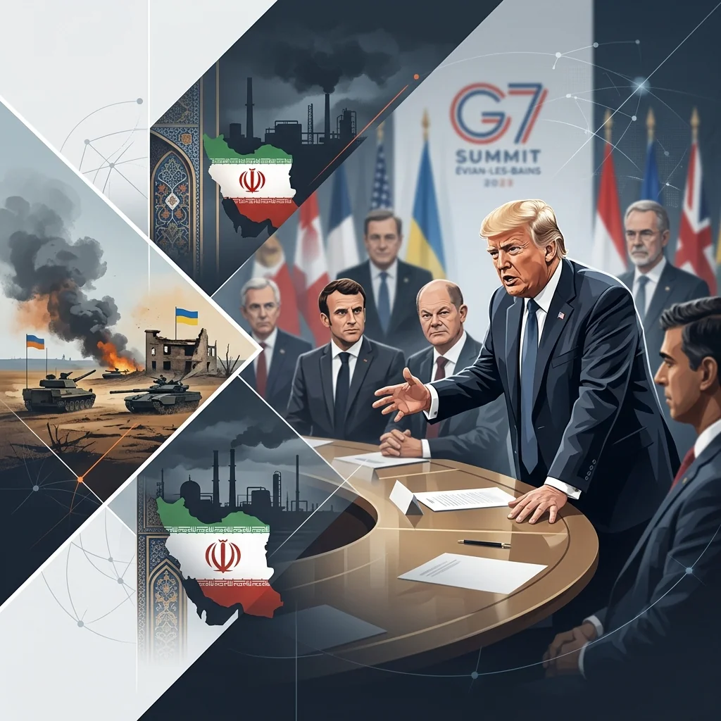 G7峰会聚焦乌克兰与伊朗 特朗普称“我才是老大”