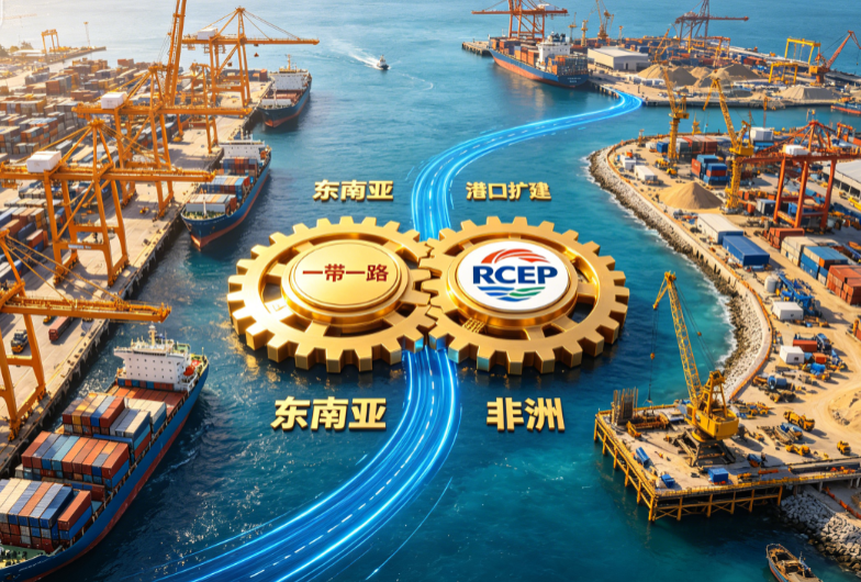 一带一路与RCEP助力东南亚非洲港口扩建