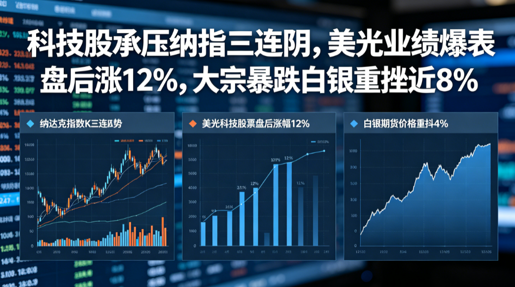 美股分化加剧：美光业绩引爆AI存储浪潮，宏观博弈暗流涌动